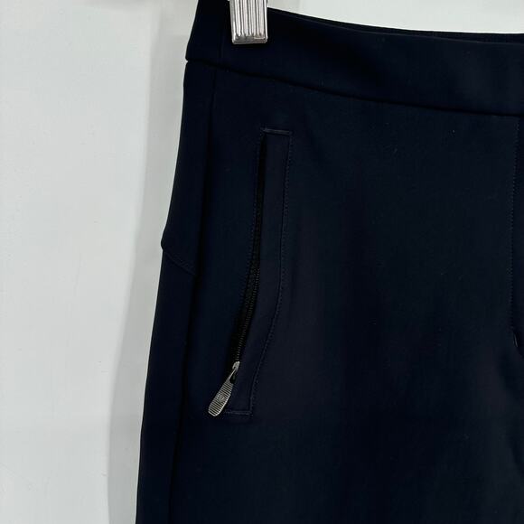 Lululemon On The Move Pant Mid-Rise Straight Leg Crop Ankle Pants, Black Petite - Picture 9 of 14